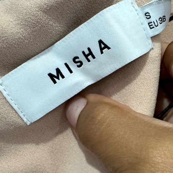 NWT MISHA x Revolve Irisa Dress in Nude - Picture 8 of 8